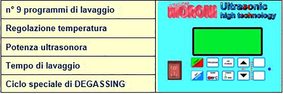 Lavatrici ad Ultrasuoni